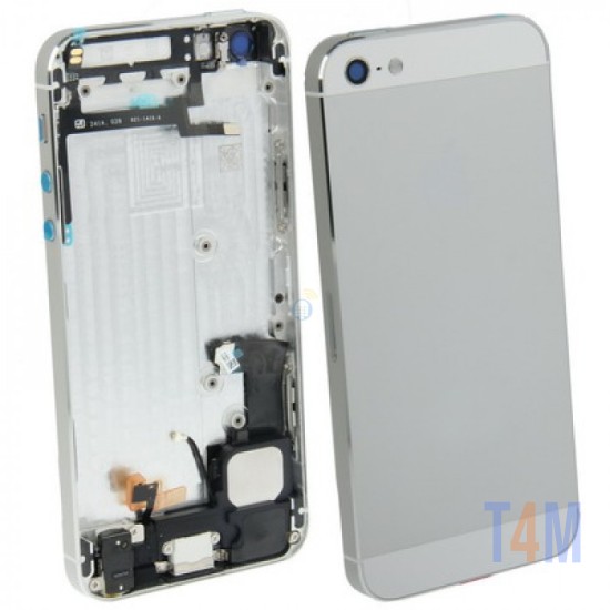 TAMPA TRASEIRA COMPLETO APPLE IPHONE 5S BRANCO